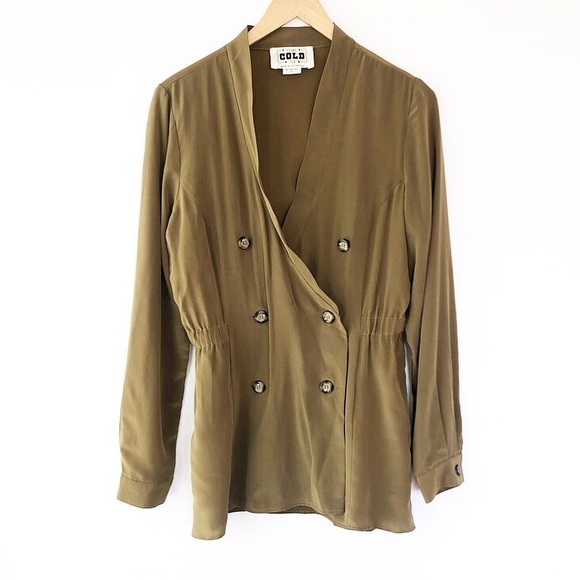 Stone Cold Fox Jackets & Blazers - Stone Cold Fox silk jacket